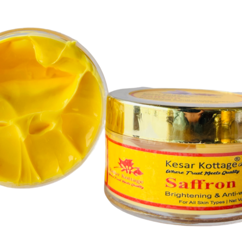 Saffron Brightening and anti-wrinkle face cream