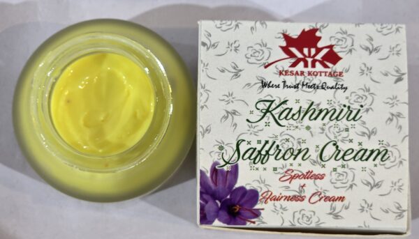 Kashmiri saffron Spotless + Fairness Cream 50g - Image 2